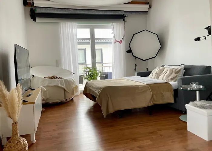 Studio-apartment - Ihr Zuhause Auf Zeit In Einem Fotostudio! Appartement